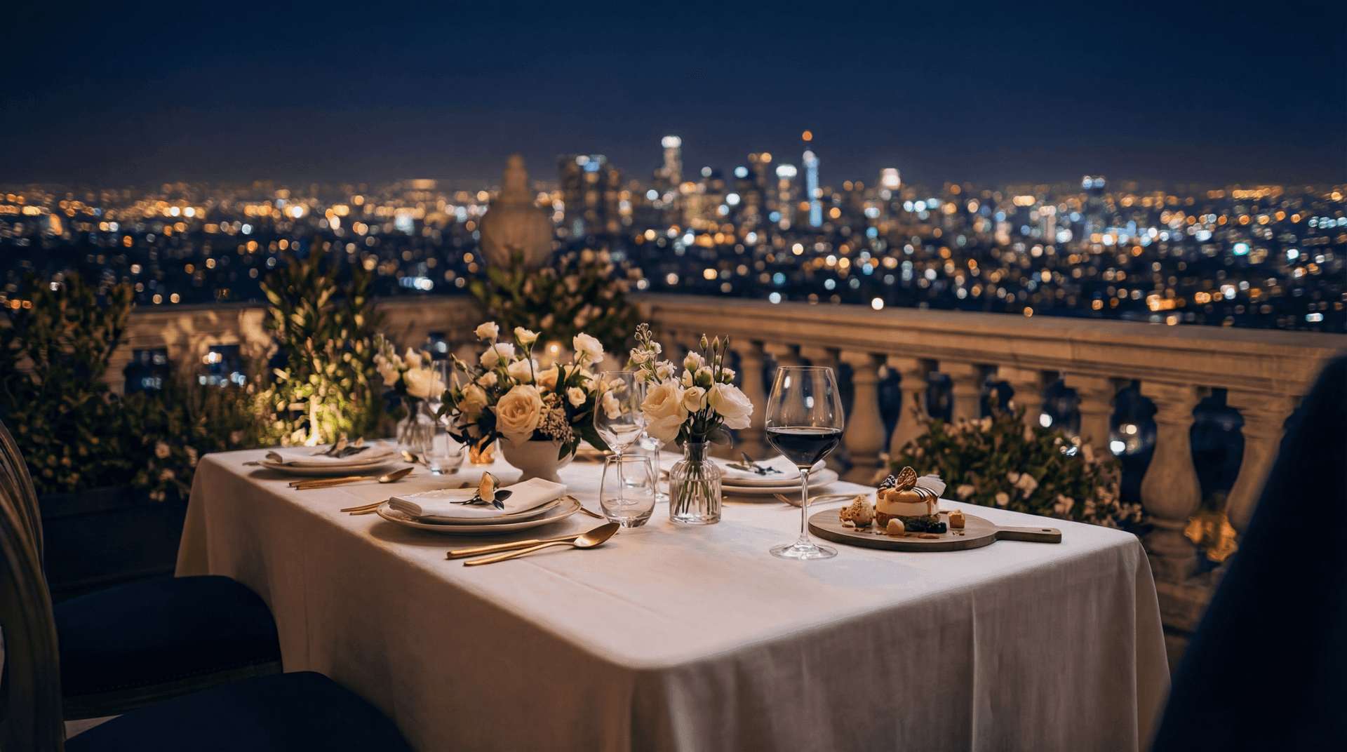 Mise en scène élégante